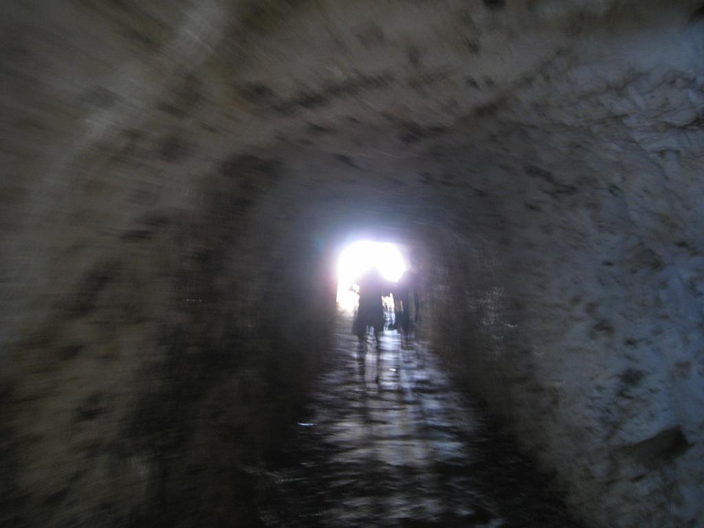IMG_1936 Ergin and Dincer in the tunnel to Point Bonita lighthouse